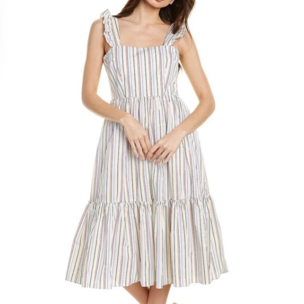CROSBY by Mollie Burch Becca Dress in Candy Stripe Women's Size Small